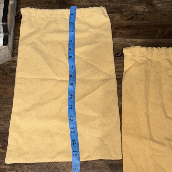 LV Louis Vuitton Authentic Designer Drawstring Shoe Dustbag Set of 2 Unisex - Picture 14 of 17